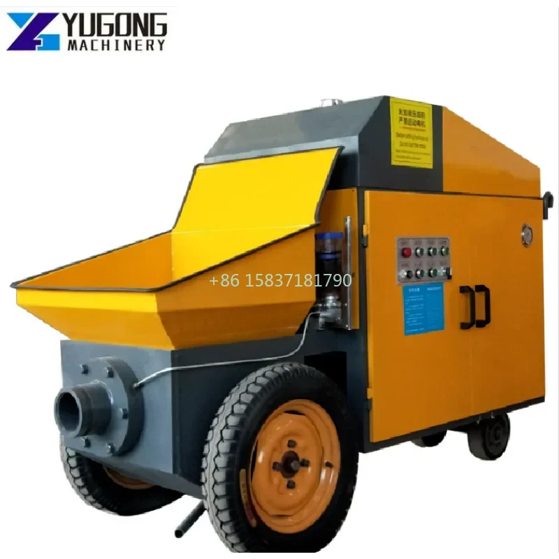 Hot Selling Cement Concrete Pump Multifunctional Concrete Pumping Machine Diesel Engine Electric Shotcrete Concrete Pump Mixer