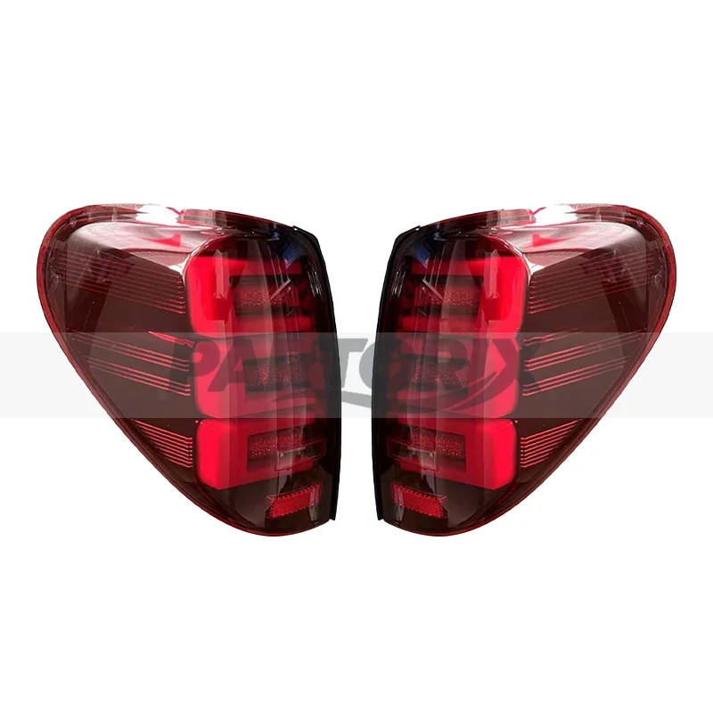 Car styling pickup For Mitsubishi L200 Triton Colt 2005‑2014 Taillight Tail Light LED Rear Lamp DRL Brake Signal Reverse
