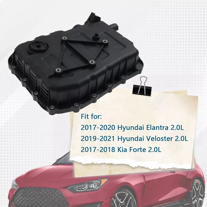 Car Transmission Oil Pan 45280-2F100 For Hyundai Elantra Veloster Kia Forte 2.0L 2017-2020 Gearbox Body Cover 452802F10