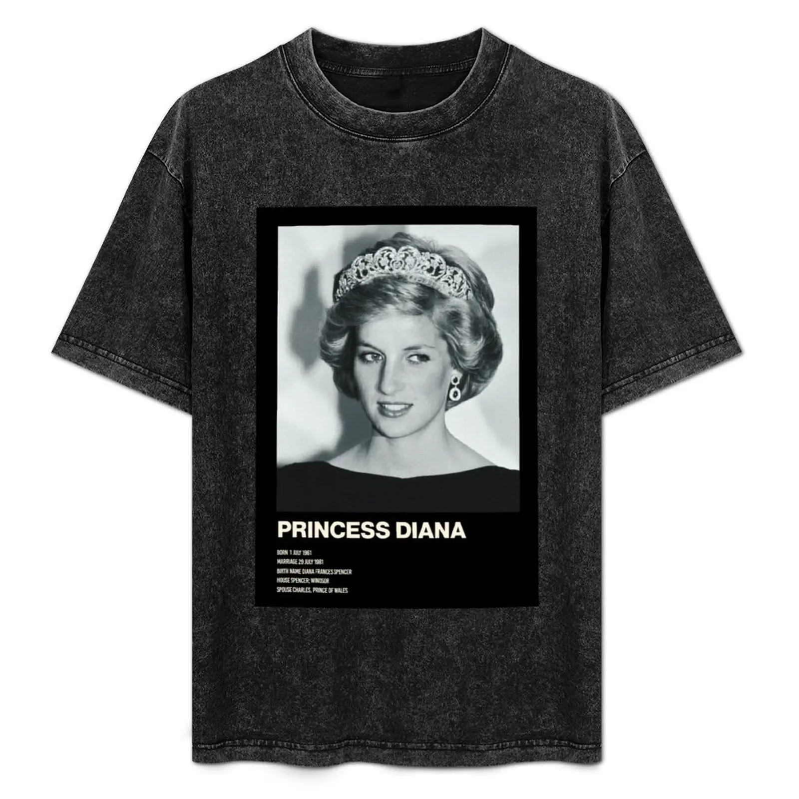 

Princess Diana T-Shirt Retro Graphic Print T-Shirt