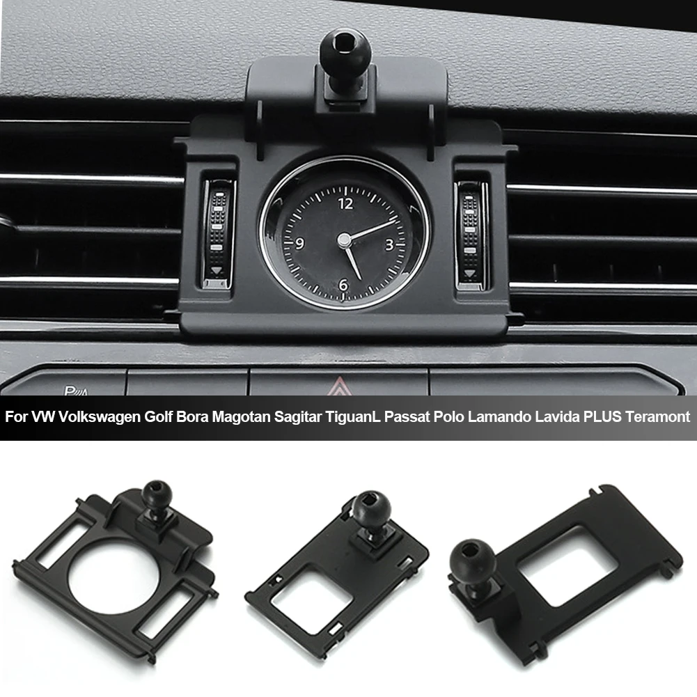 حامل جوّال بلاستيكي للسيارة مشبك حامل قاعدة خاصة ل Volkswagen VW Golf 6 7 8 POLO PLUS TCROSS Tiguan L X Passat Touran L #1