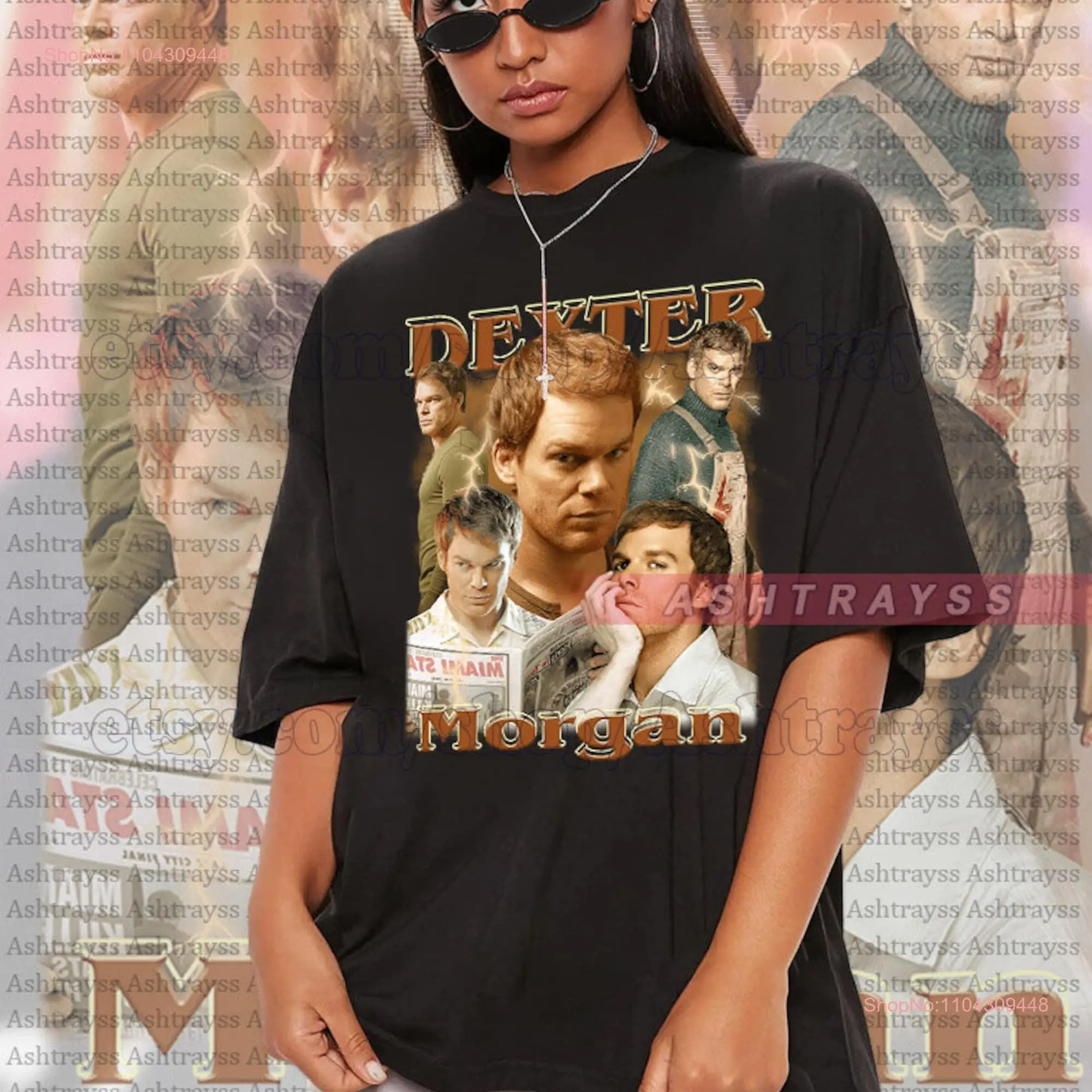 Dexter Morgan vintage bootleg shirt Michael Hall T sweaT long or short sleeves