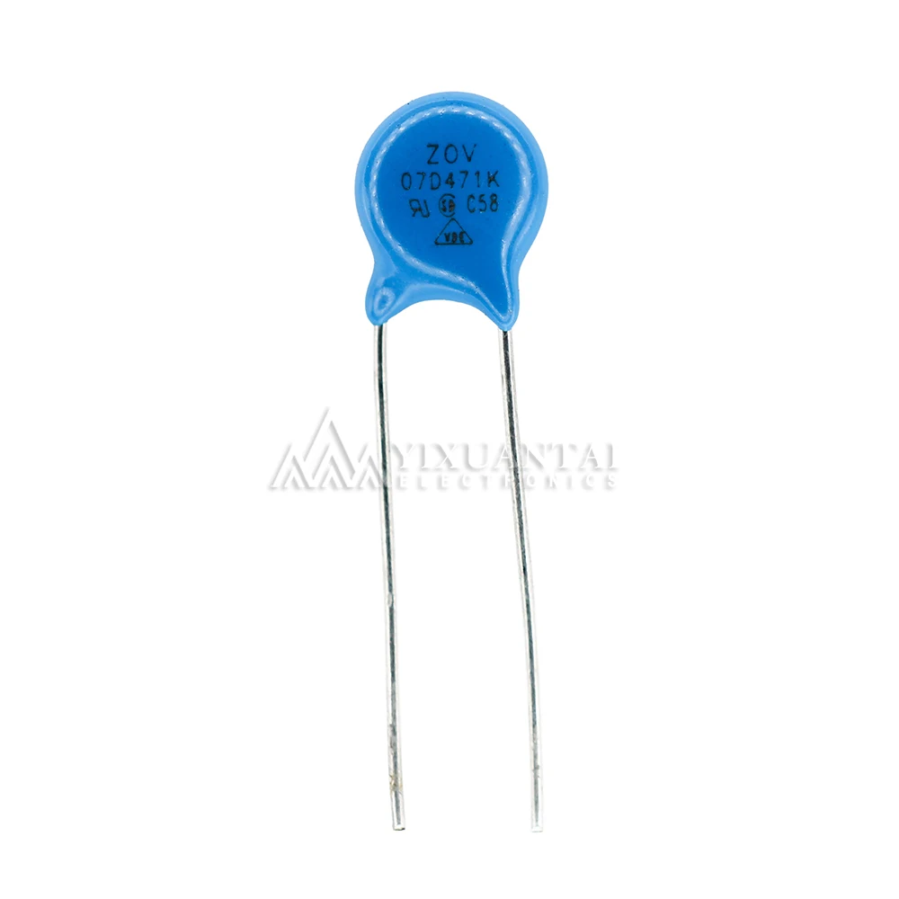 

10pcs/Lot 10D471K MOV-10D471K 【Varistors 210pF 470volts 10%】New and Original