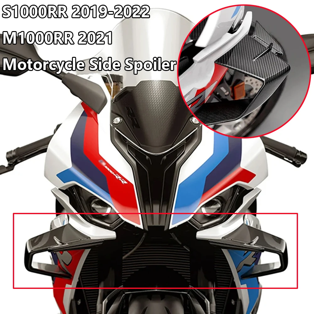 

s1000rr m1000rr Motorcycle Parts Fairing Deflector Wing Wingle For BMW S1000RR 2019-2022 M1000RR 2021 Motorcycle Side Spoiler