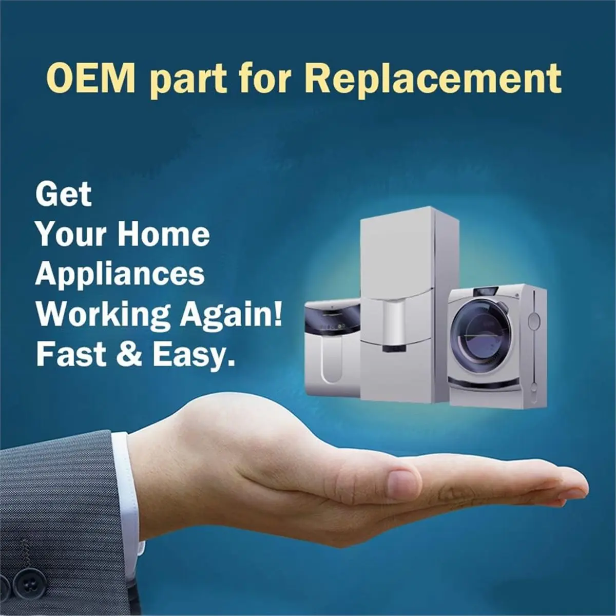 For Washer Water Inlet Valve Assembly Replacement Part for PS3527427 1268123 5220FR2006L 5220FR2006Q AP4441935