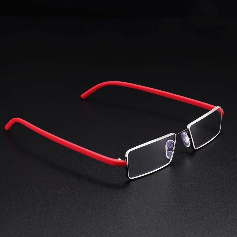 TR90 Presbyopic Glasses Man Blue Light Reading Glasses Men Metal Square Glasses For Sight Plus Lenses +1.5 +2.5 +3.0