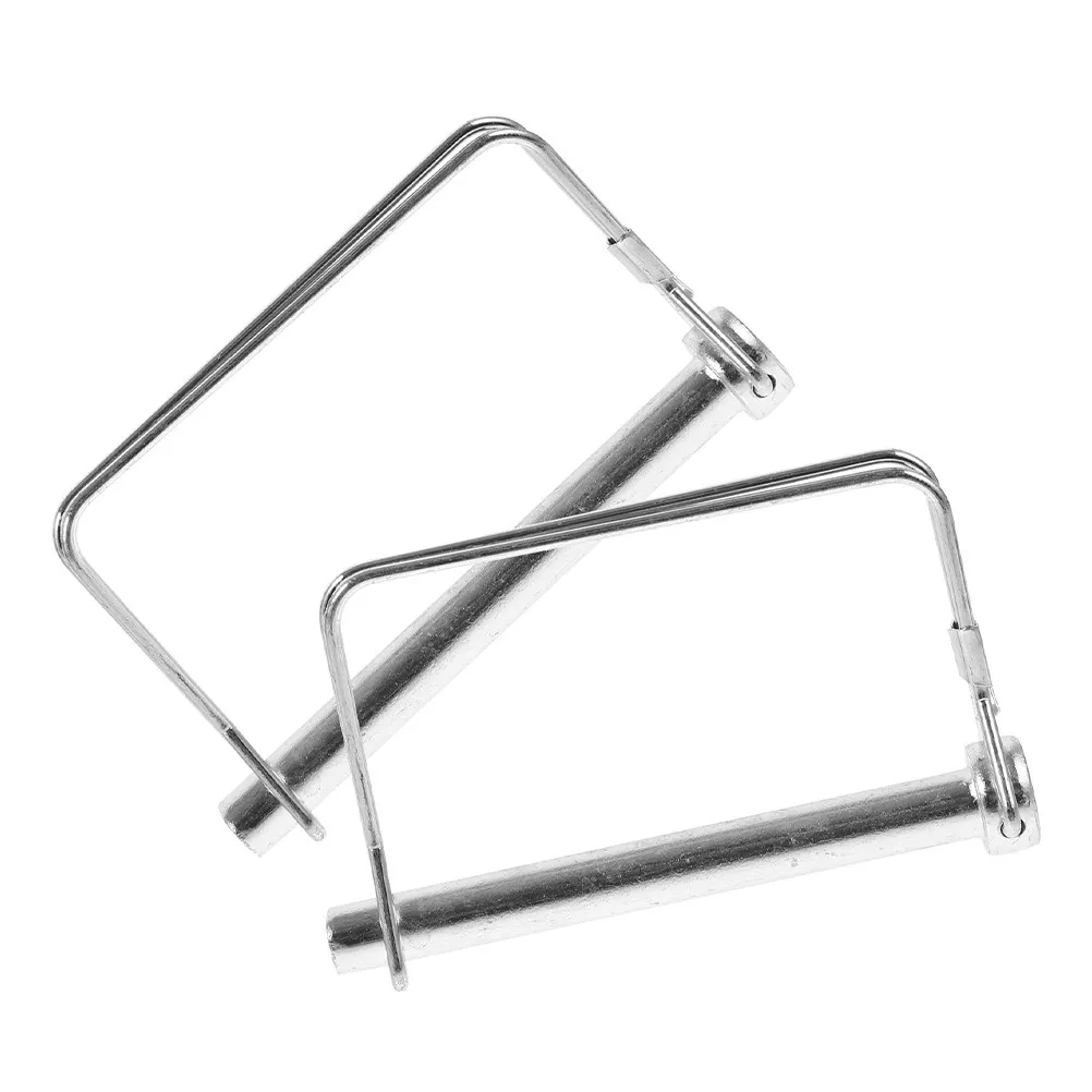 

2Pcs Safety Coupler Pin Lock Corrosion Resistant Trailer Hitch Pin for Boat Rv Accessories Secure Coupler Locking Mechanism