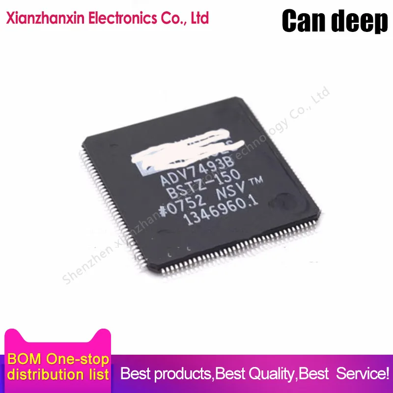 1PCS/LOT  ADV7493BBSTZ-150 ADV7493BBSTZ ADV7493B QFP144 Video decoder IC in stock