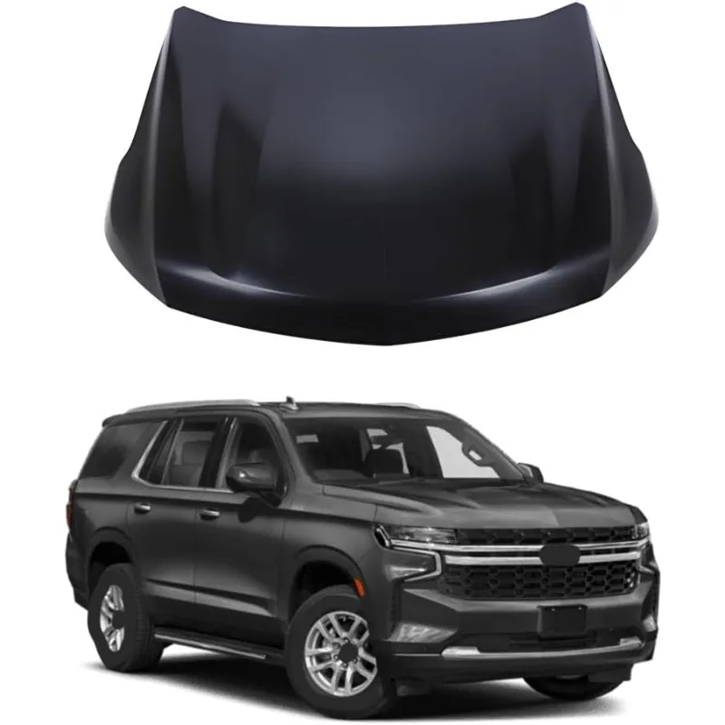 

CAREONLINE Front Hood Panel Compatible With 2021-2024 Che-v-y Suburban Tahoe OEM 84384214 GM1230484 - Steel Engine Hood Replac