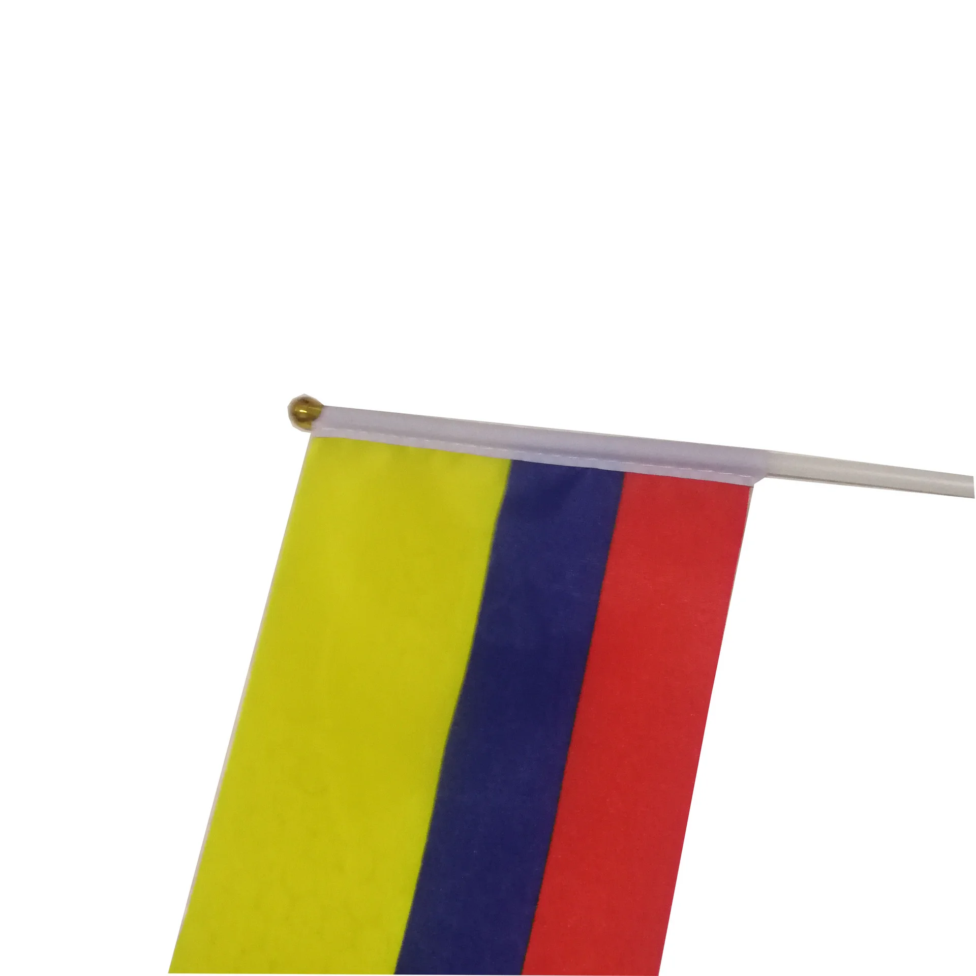 KAFNIK ,10/20/50/100pcs Colombia hand wave flags 14 * 21CM banner  flag Colombia decorative countries flags