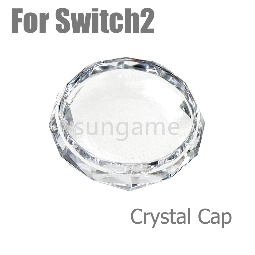 4pcs Crystal Joystick Thumb Grip Cover Case Analog Stick Caps For Switch 2 For Switch Pro Crystal Joystick Cap