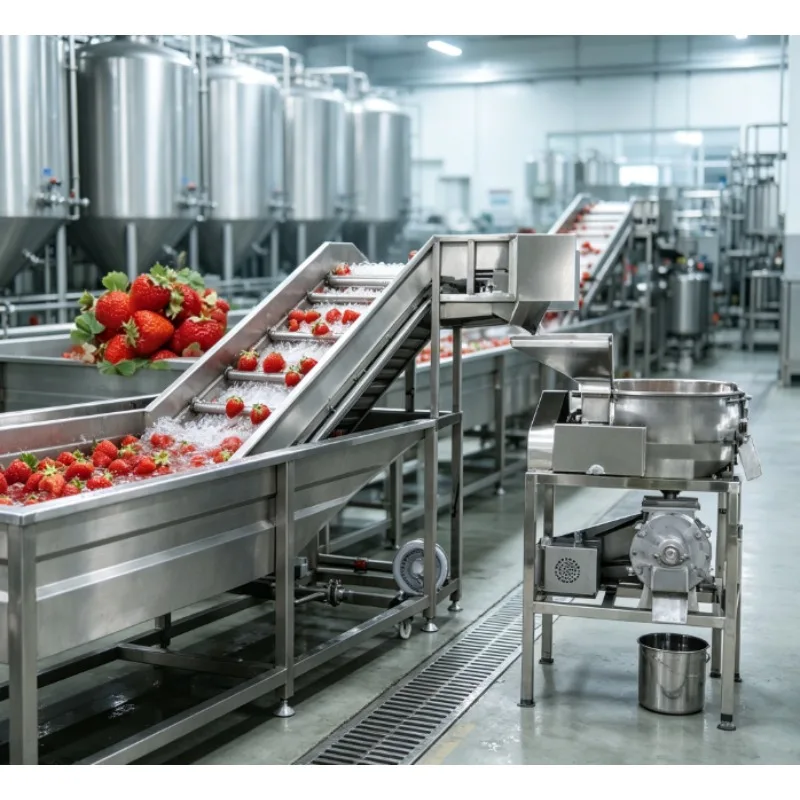 1000 kg/h fully automatic SUS304 ketchup production line, with labeling function,controlled by PLC,for the production of ketchup