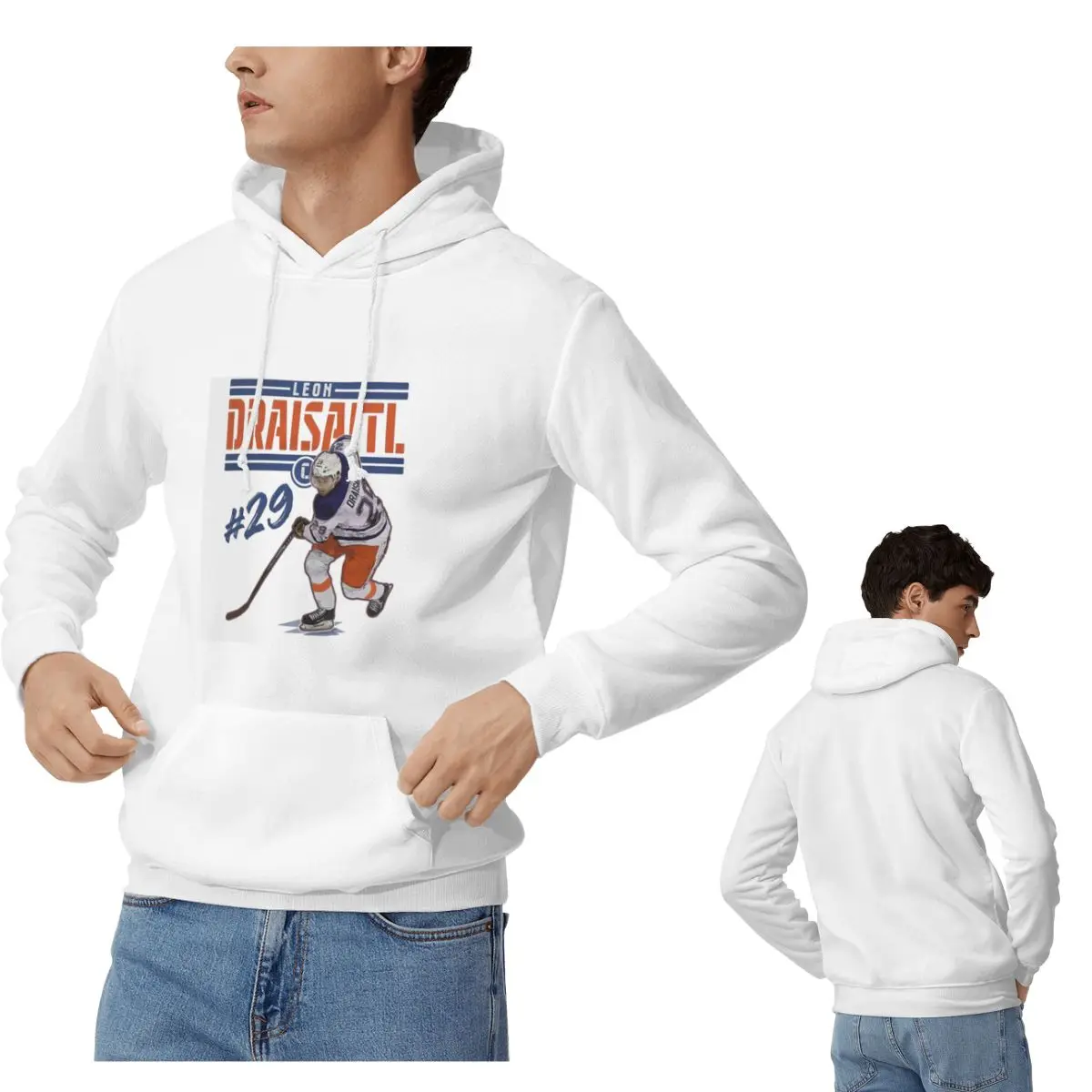 

Connor McDavid 97, толстовки для фанатов Edmonton Oilers, мужские и женские повседневные пуловеры, толстовки с длинными рукавами, уличная одежда, осень-зима