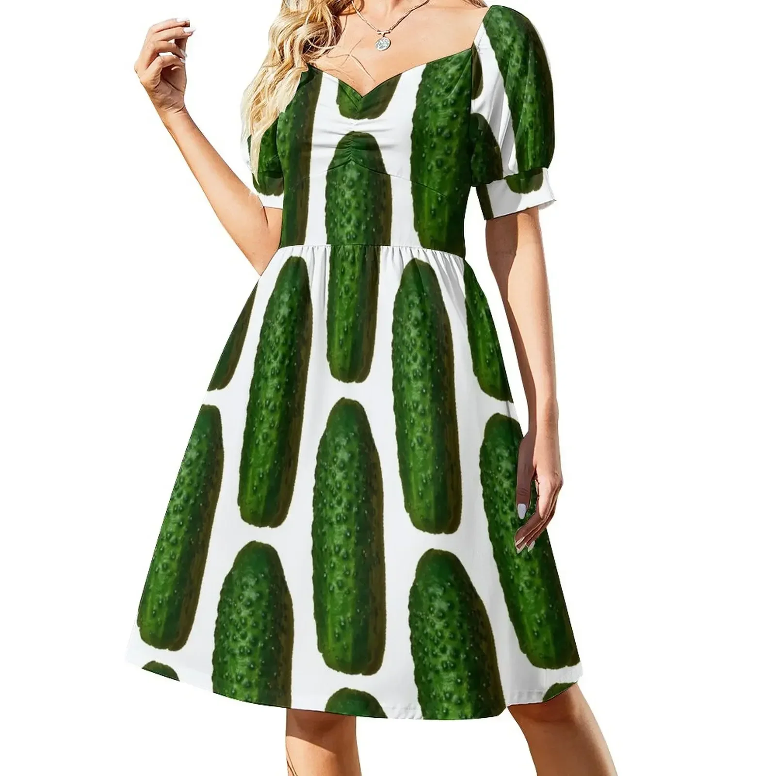 

Pickle Short-Sleeved Dress sexy dress for women dresses summer