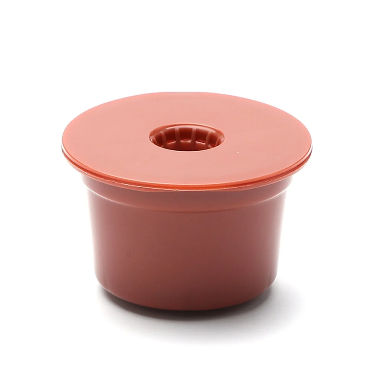 6 قطعة كبسولات فلتر القهوة القابلة لإعادة الاستخدام لـ Caffitaly S21 S22 إعادة الملء الغذاء الصف البلاستيك كبسولات القهوة عبوة كبسولة