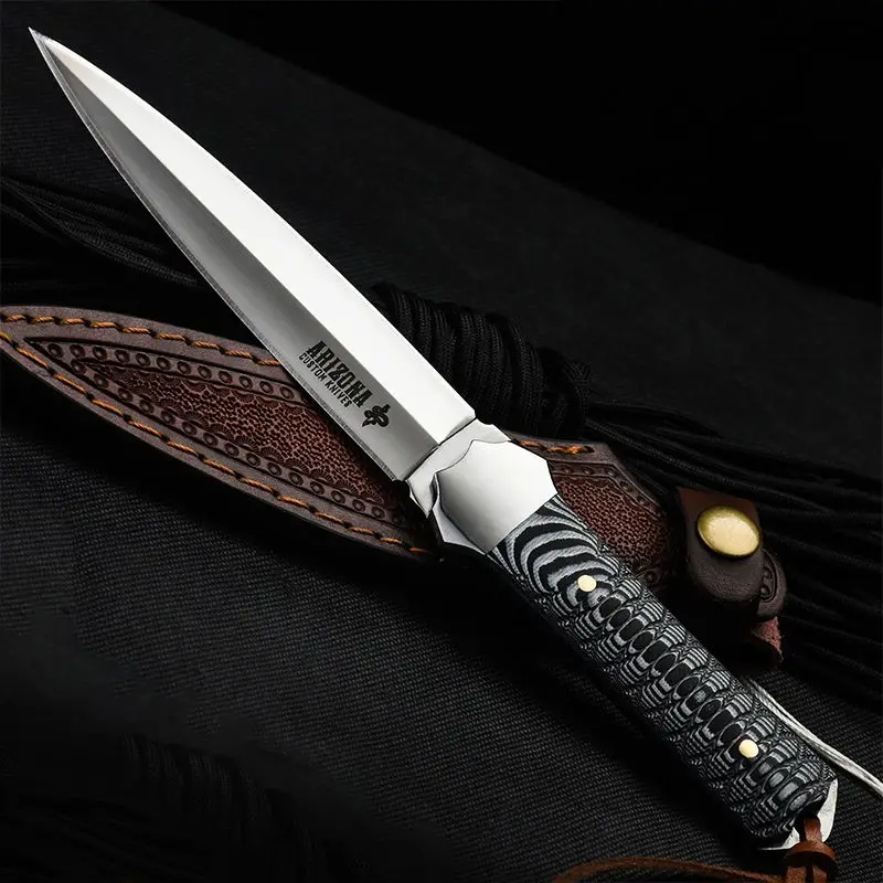 Knife self-defense outdoor survival knife sharp high hardness field survival tactics carry straight knife blade