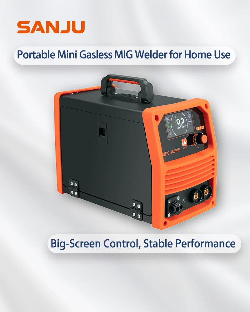 Discounted Inverter Airless Gasless IgBT MIG Welding Machine 3-in-1 MMA/MIG/TIG Stainless Steel Portable Design Long Runtime