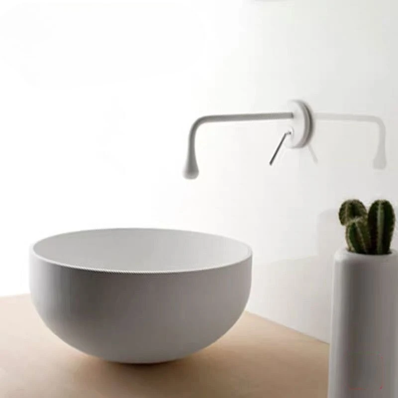 Bathroom wall type water drop faucet toilet bathroom concealed embedded