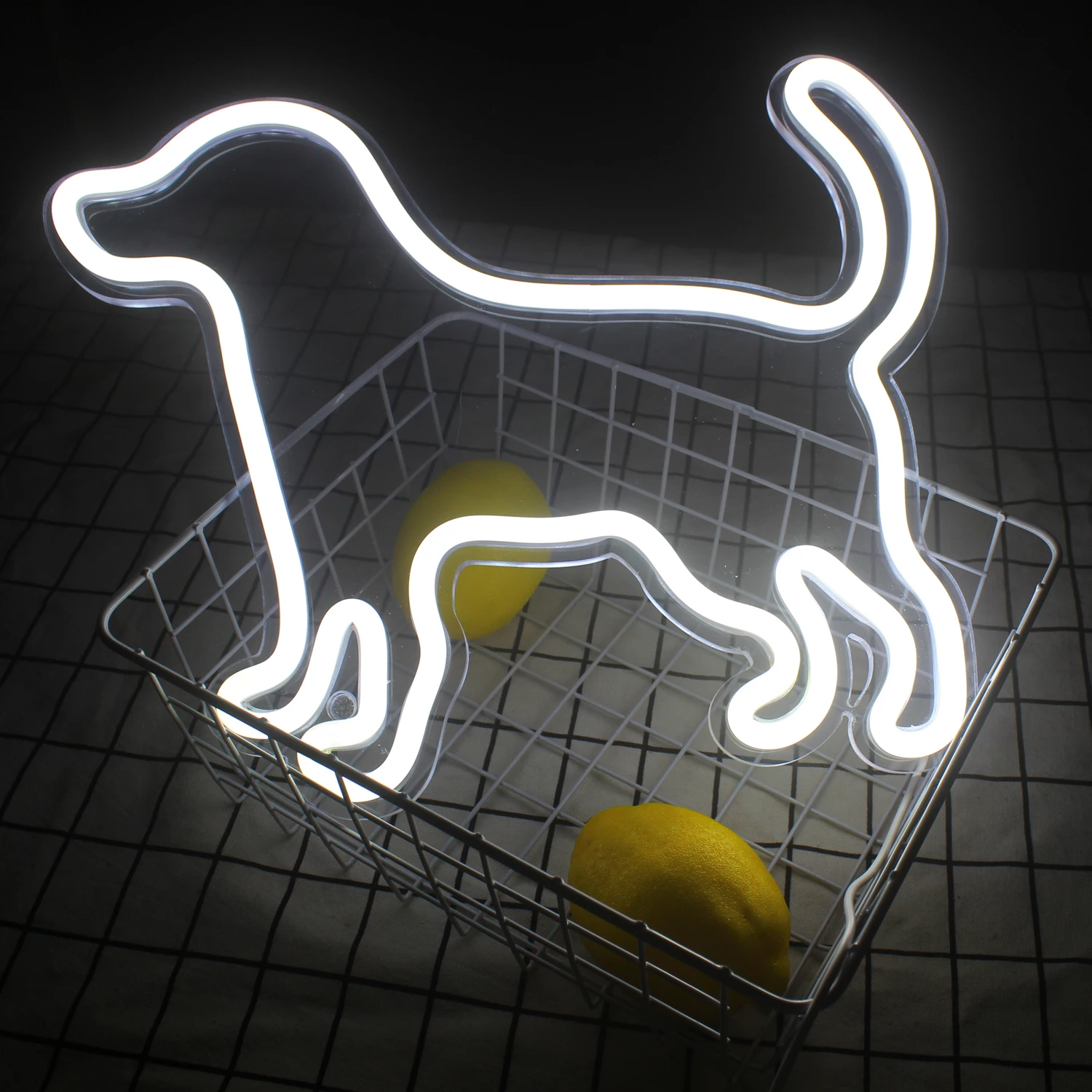 

Dog Neon Signs Animal Wall Decor Neon Signs Pet Shop Business Neon Sign USB Powered for Bedroom Home Kid Room Game Room Neon