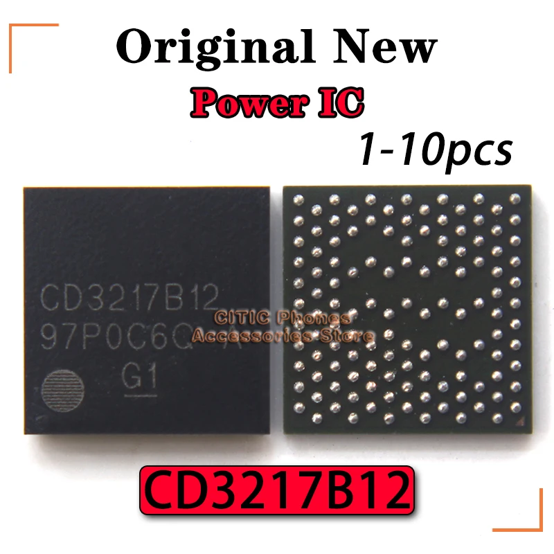 1-10 sztuk CD3217B12 CD3218B12 dla iPad Mac Macbook iPad Pro A2229 Laptop typu C interfejs Power CD3217B12 BGA rebaling szablon