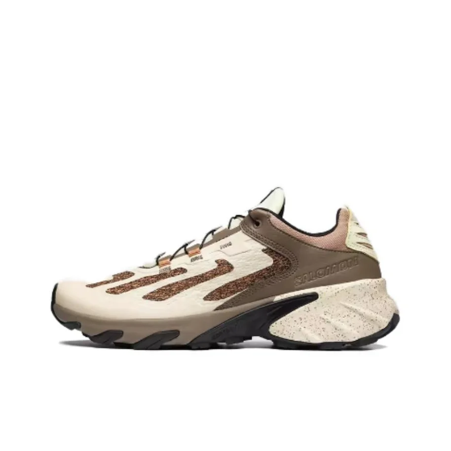 SALOMON Speedverse Casual Shoes Unisex Low Top Beige Gray L47300100