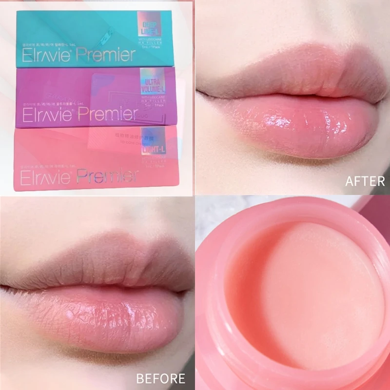 

Korea lips care lip sleep mask 1pcs 1ml Lip Hyaluronic Acid Moisturizing Balm BB cream BB LIp Cream