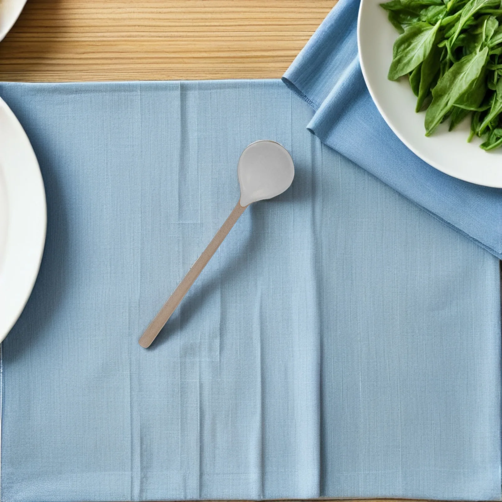 

5Pcs Ceramic Coffee Spoons Cute Cat Handle Long Stirring Serving Sugar Dessert Small Coffee Spoons Ceramic Spoon