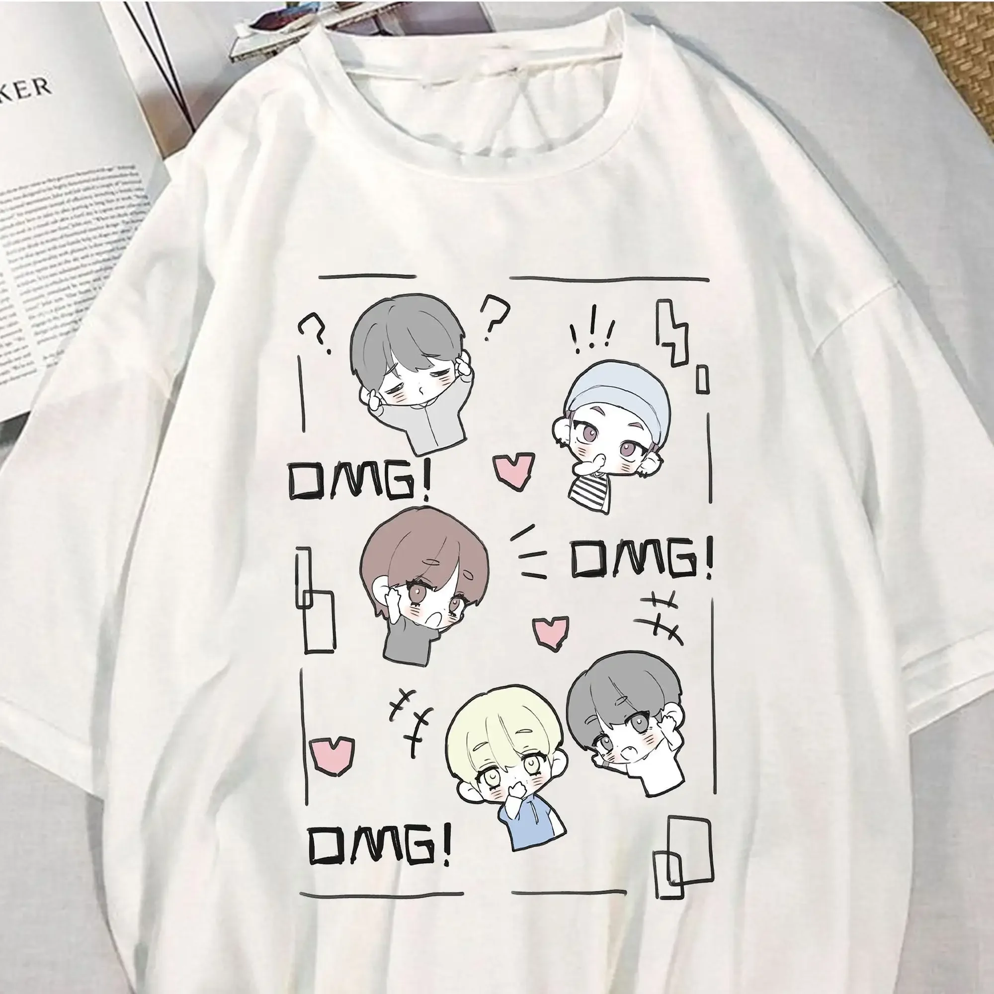 

Txt Fanart Милая рубашка для участников Txt Соблазнительная Толстовка