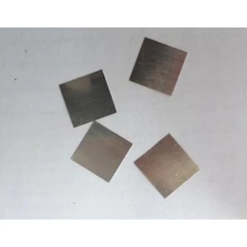 Laboratório High Purity Platinum Sheet Pt Working Index 99.99 P