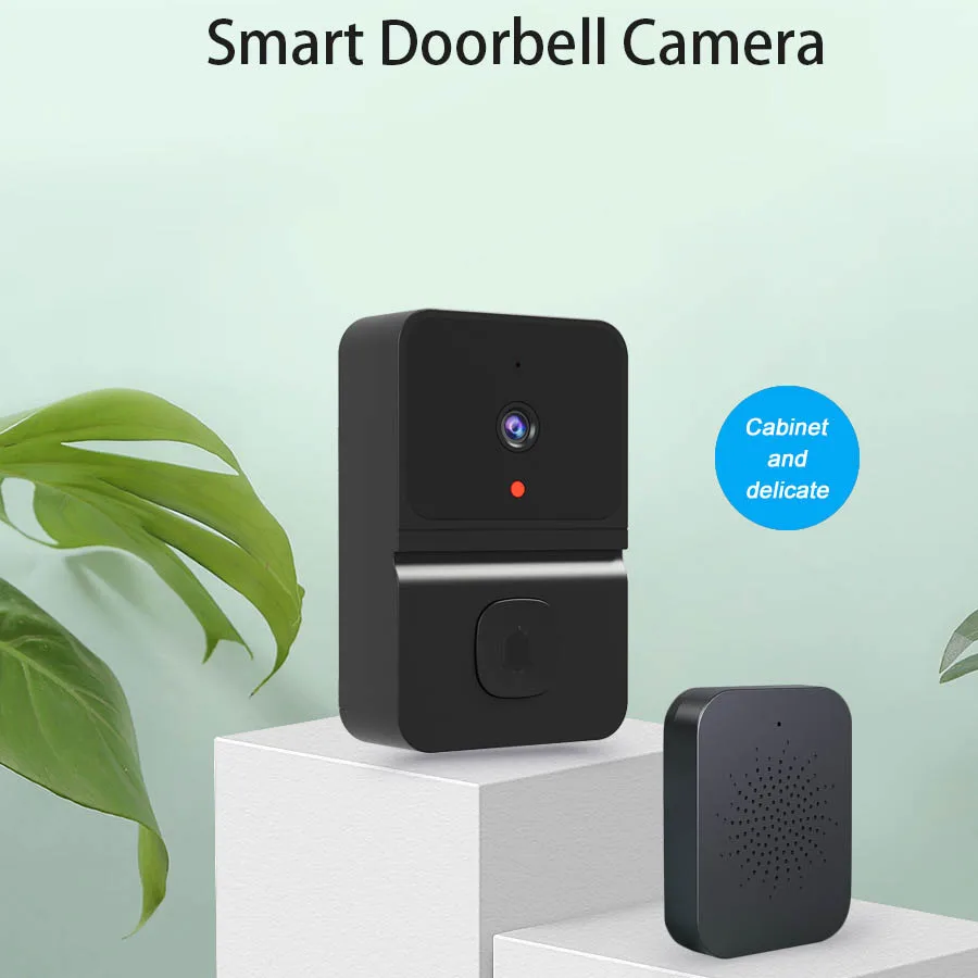 WiFi Video Doorbell Camera Digital Ring Connect Wireless Security Intercom Outdoor Eye Peephole Smart Home Voice Phone Door Bell