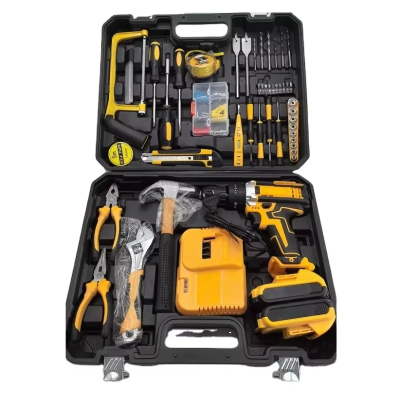 

Electric Screwdriver Lithium Battery Drilling Machines Power Tools Drills Hand Tool Kit Tool Sets Cordless Drills