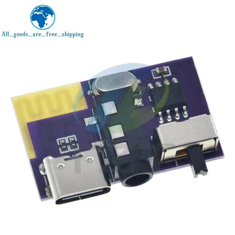 DC 3,5 V-5 V 5 W Bluetooth 5,4 Mono Verstärker Decoder Board MP3 Player TWS 3,5mm AUX Modul Empfänger TZT DIY Lautsprecher