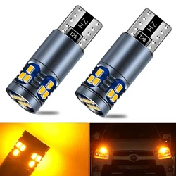 A pack CANBUS T10 LED light bulb car no error 3020 12V Super bright clearance bulb lamp white 5w5 2821 2825 194 168 Diode Orange