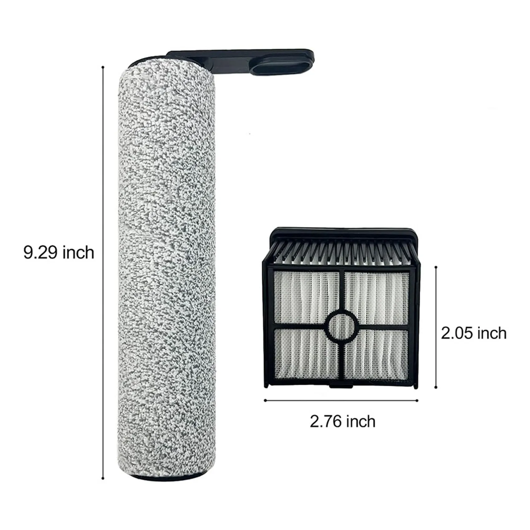

【BRAND NEW】2 Set Accessories For Dreame MOVA K10 / K10 Pro, Trouver K10 / K10 Pro,MOVA 2.0 Pro Main Roller Brush HEPA Filter