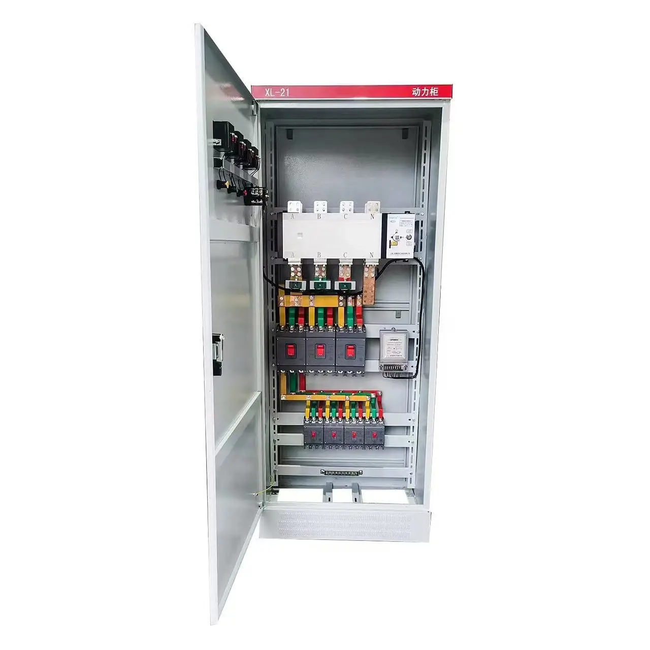 Industrial PLC Control Panel Distribution Box Electrical Circuit Breaker Waterproof Metal Enclosure Motor Control 380V/400V