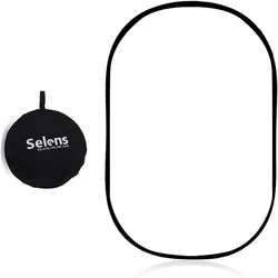 Selens White Diffuser Foldable Light Diffuser Light Diffusion Panel Reflector Production Video Studio Photography Portrait Shot