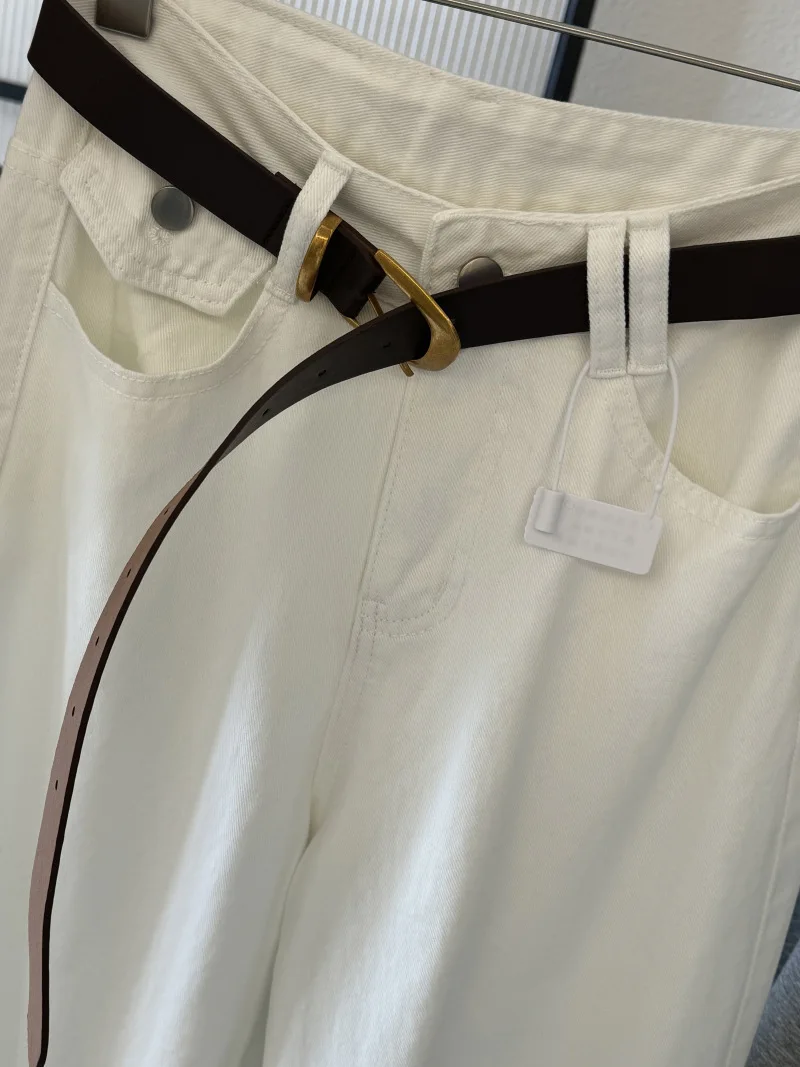 

Flared Jeans Woman Trousers Y2K Fashion Retro Denim High Waist Aesthetic Loose Fit Streetwear Vintage Korean Style Ladies Blue