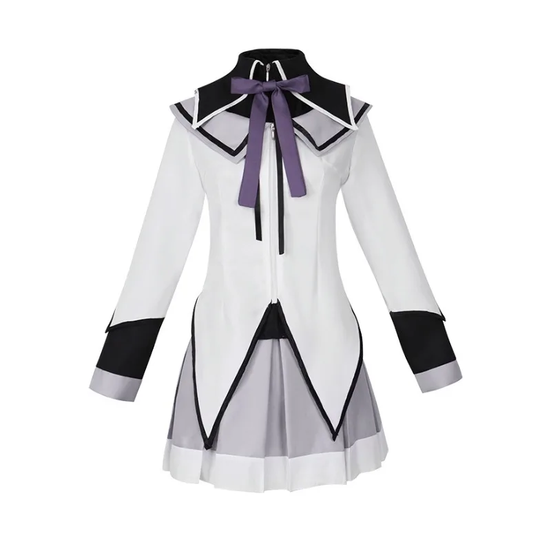 Hogwarts Anime Akemi Homura Costume Cosplay Uniforme da combattimento Calze Akemi Homura Abiti