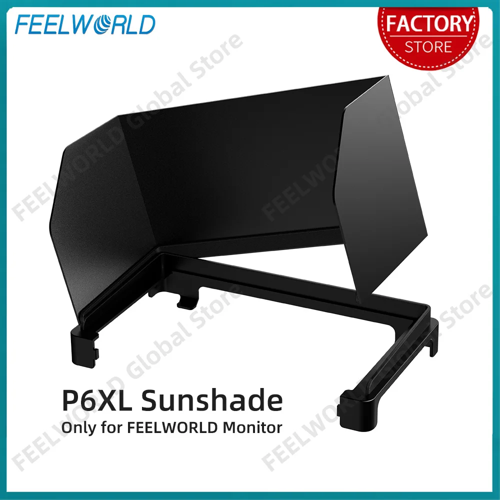 

FEELWORLD P6XL Sunshade Sunhood Portable Light Weight Flexible Installation Only for FEELWORLD Monitor