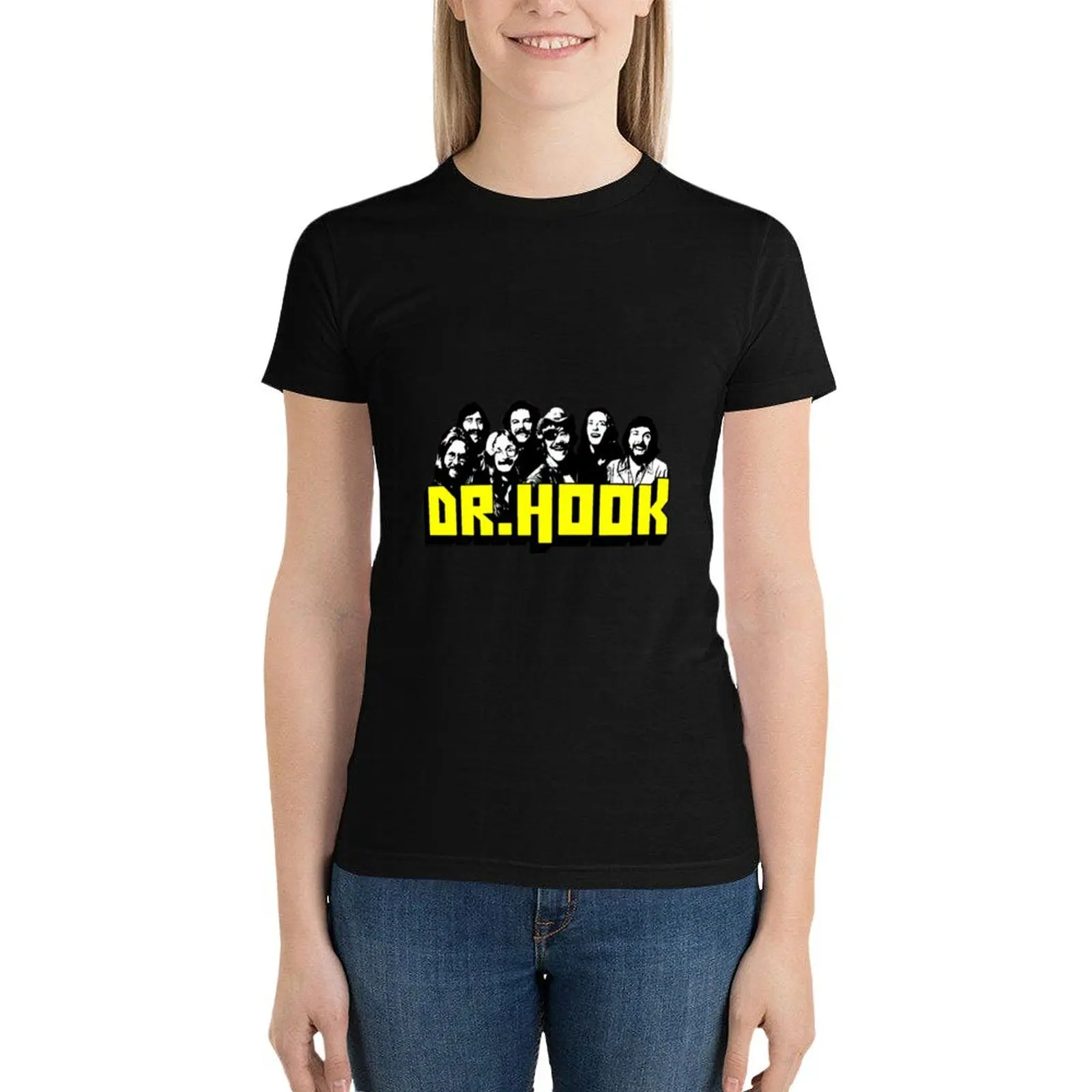 Dr Hook Shirt, Sticker, Mask T-Shirt korean fashion plus size tops tees clothes for woman