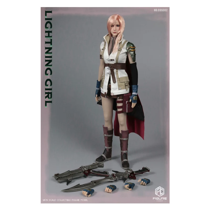 FIGURECOSER COS002 1/6 Soldier Model Fantasy Thunder Female Warrior Movable Doll Toys Do Not Contain Realistic Goods