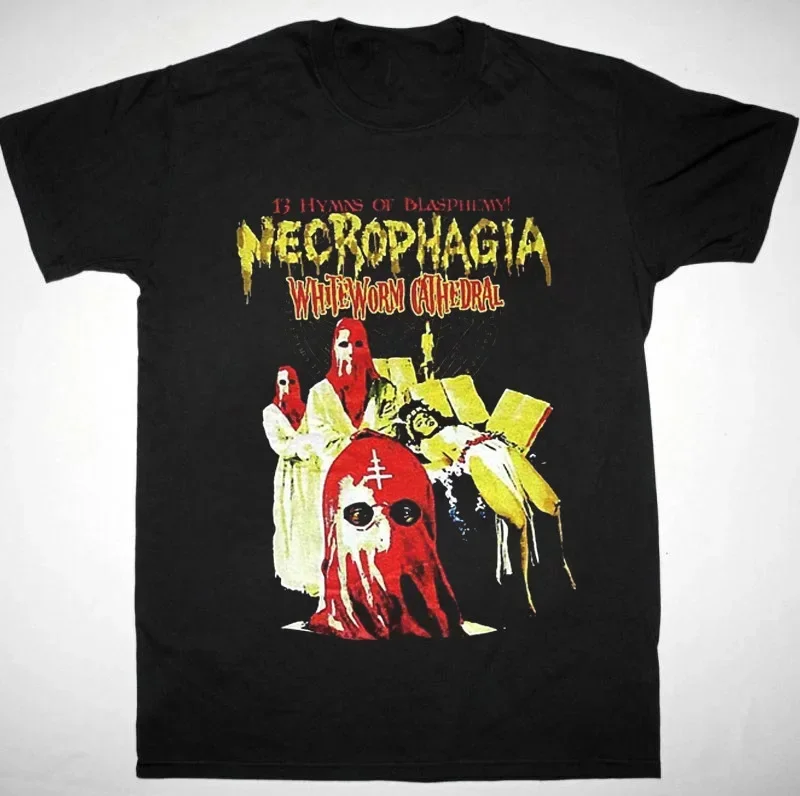 Necrophagia Occult Necro Tour Black All Size GifT T Shirt VC1636 long or short sleeves