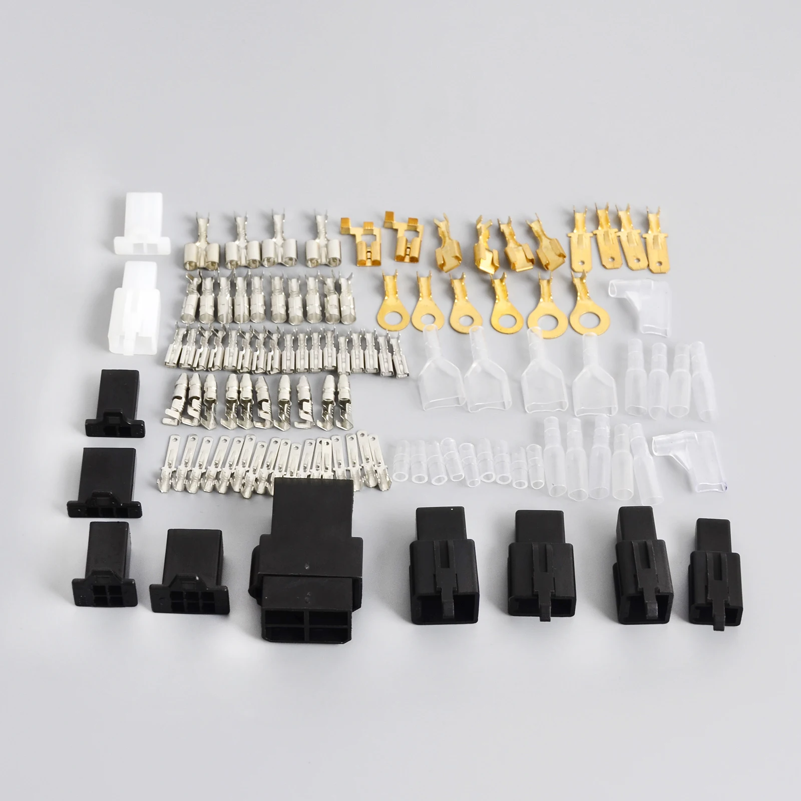 Motorcycle Electrical Wiring Harness Plugs Bullets Connectors Repair Kit For Honda Yamaha BMW Kawasaki Suzuki Ducati Triumph
