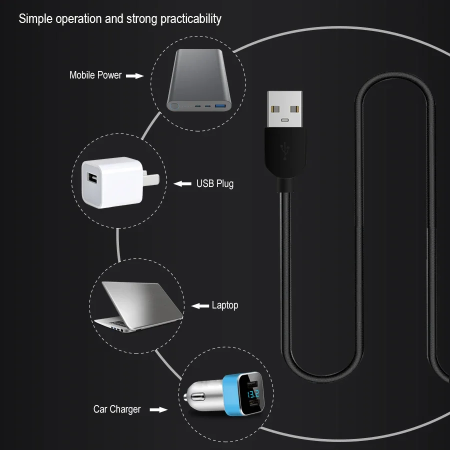 5M Bluetooth 5V USB LED Strip Light with IR 23 Key Remote Control TV Backlight Bar Game Room Party Decor Ribbon Diode Tape