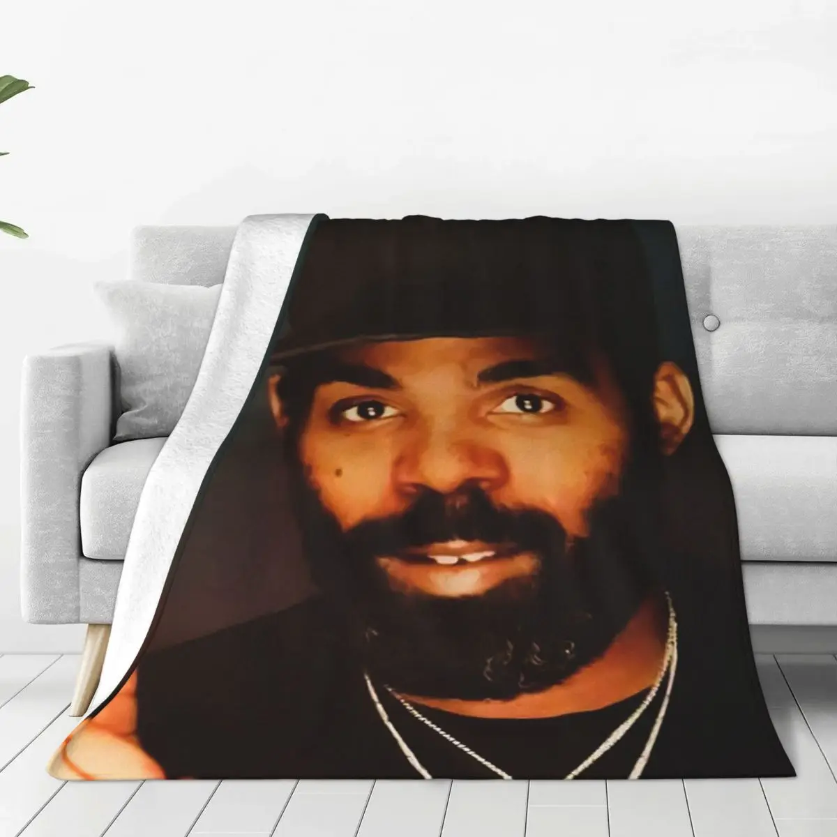 Frankie Beverly Retro Blankets Fleece Super Soft Sofa Throw Blankets For Home Bedroom Office Throws Bedspread Quilt