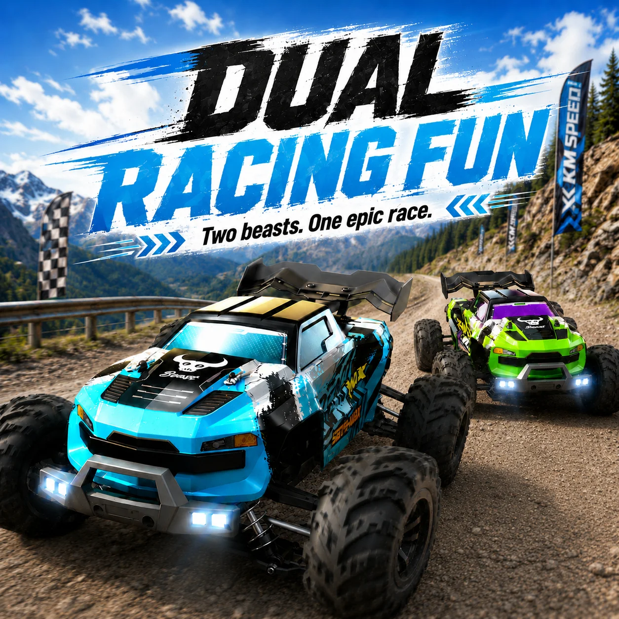 

ZNLYRION RC Buggy 1:16 4 Wheel Drive Off-Road SG116MAX PRO Vehicle Optional Brushless Motor Anti-Slip Tire Remote Control Racing Truck