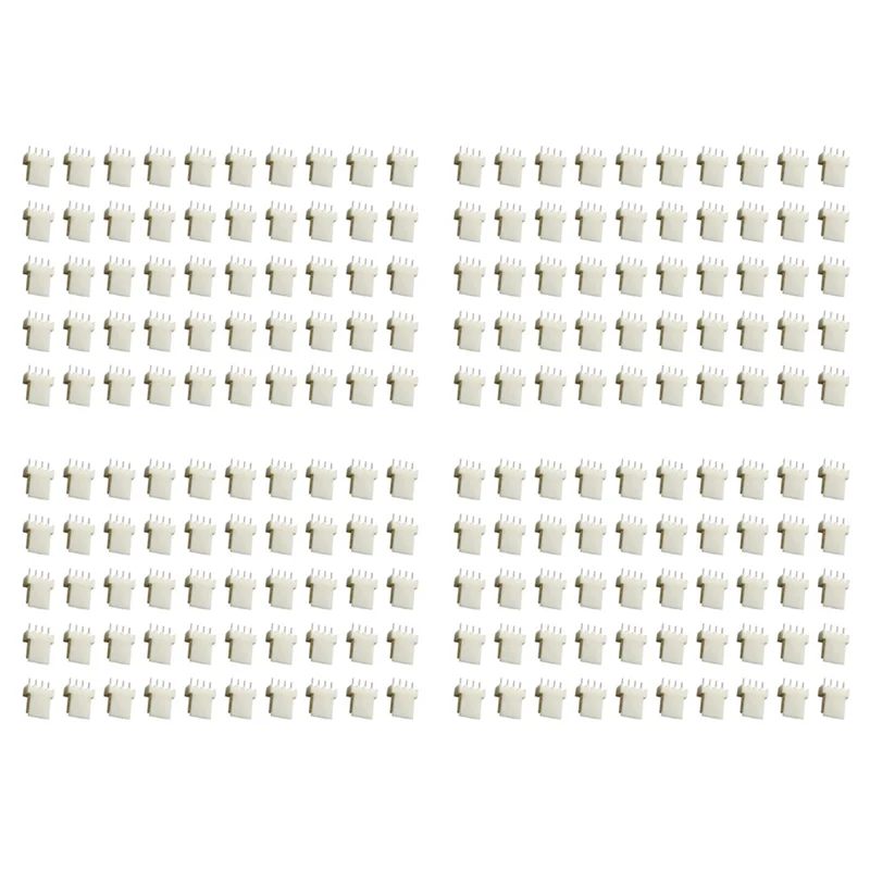 

AA19 200Pcs KF2510 Connector 2.54MM Male Pin Header 4Pin Fan Connector For ASIC Miner Antminer S9 Z9 Z15 L3+ DR3 T2T A9 A1