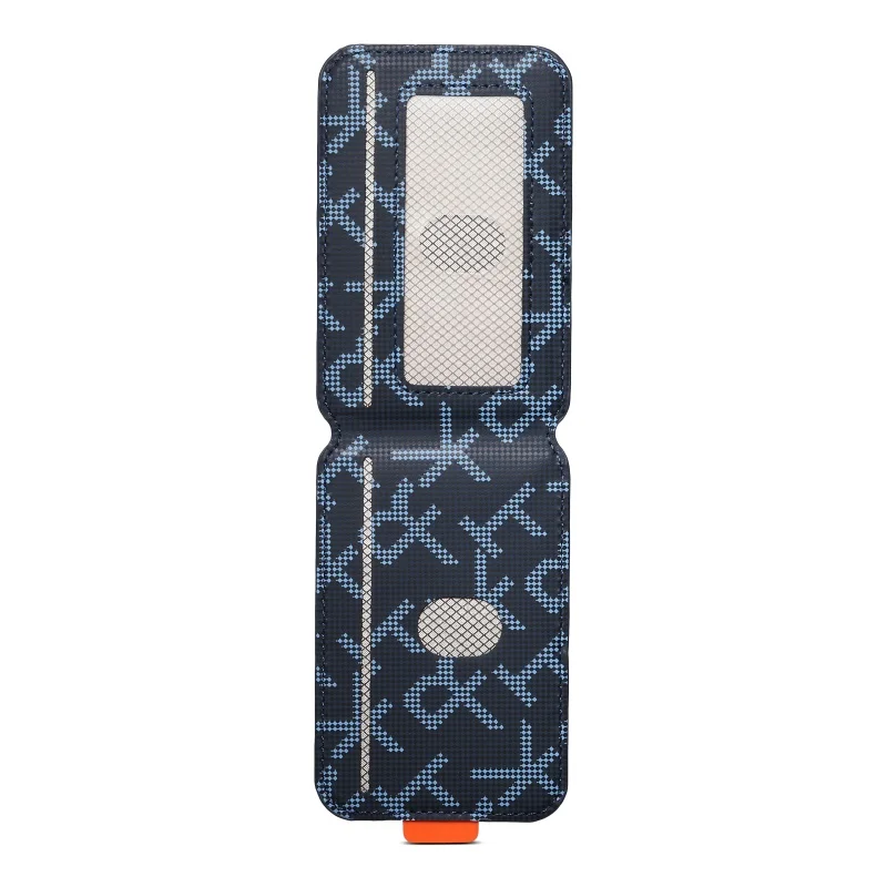 Luxuriöses Camo-Muster Kunstleder für MagSafe Kartenhalter mit Ständer für iPhone Samsung Serie RFID Anti-Skimming Geldbörse – Detail 11
