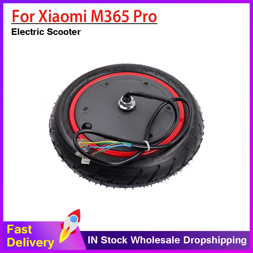 

350W Engine Motor Assembly for Xiaomi M365 Pro Electric Scooter 8.5 Inch Wheel Tire Replacement of Driving Wheels Parts