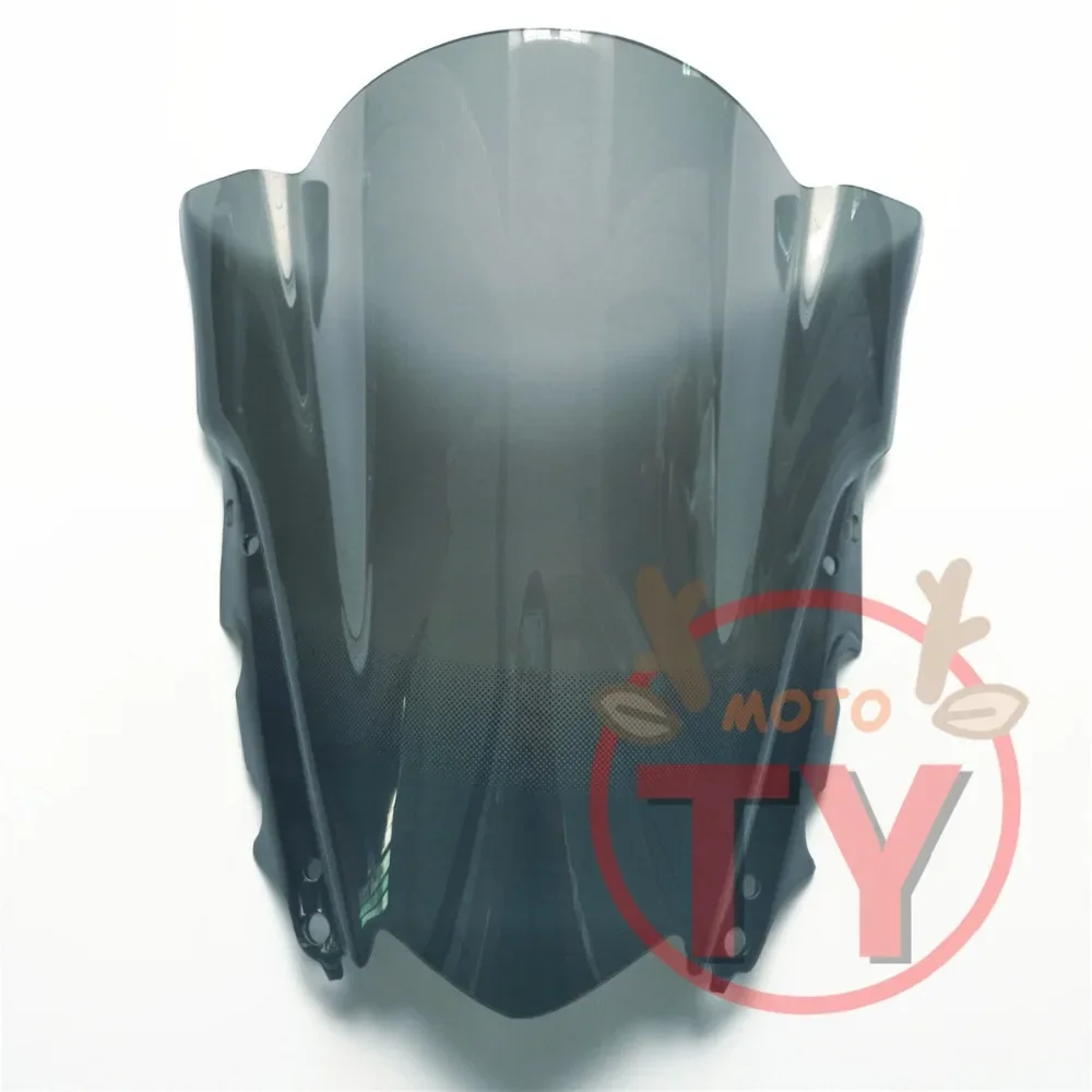 Motorcycle High Quality For Yamaha YZF R3 R25 2014 2015 2016 Wind Deflectors Windshield Windscreens Bubble spoiler Smoke